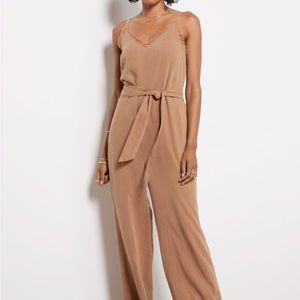 Smocked Back Cami Jumpsuit